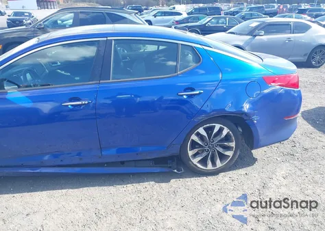 2015 Kia Optima Sx Turbo из США, поврежденный, VIN 5XXGR4A69FG461638